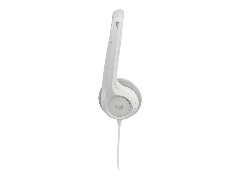 Logitech H390, Headset USB-A, On-Ear, Off-White [2]