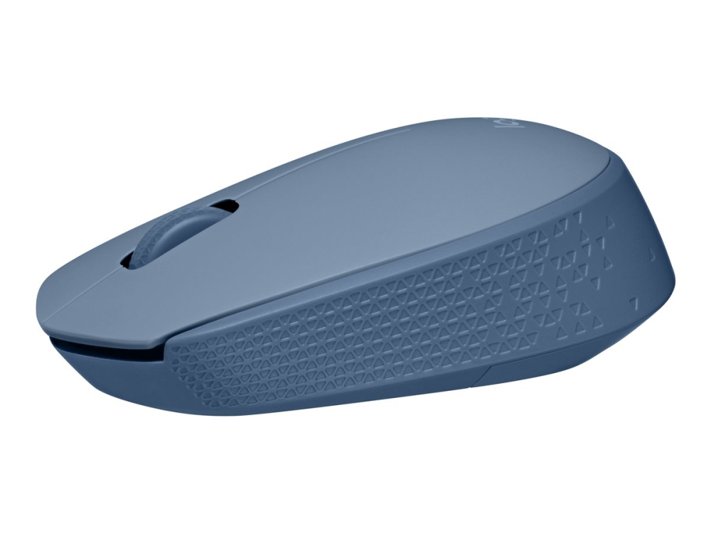 Logitech M171 – Mouse Wireless 2.4 GHz, Ambidextru, Blue/Grey [2]