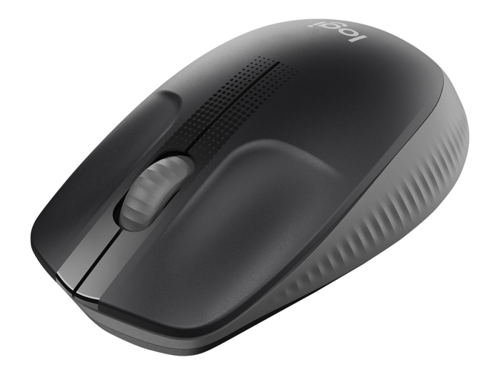 Logitech M190 Wireless Mouse – 1000 DPI, Full‑Size, Charcoal [5]