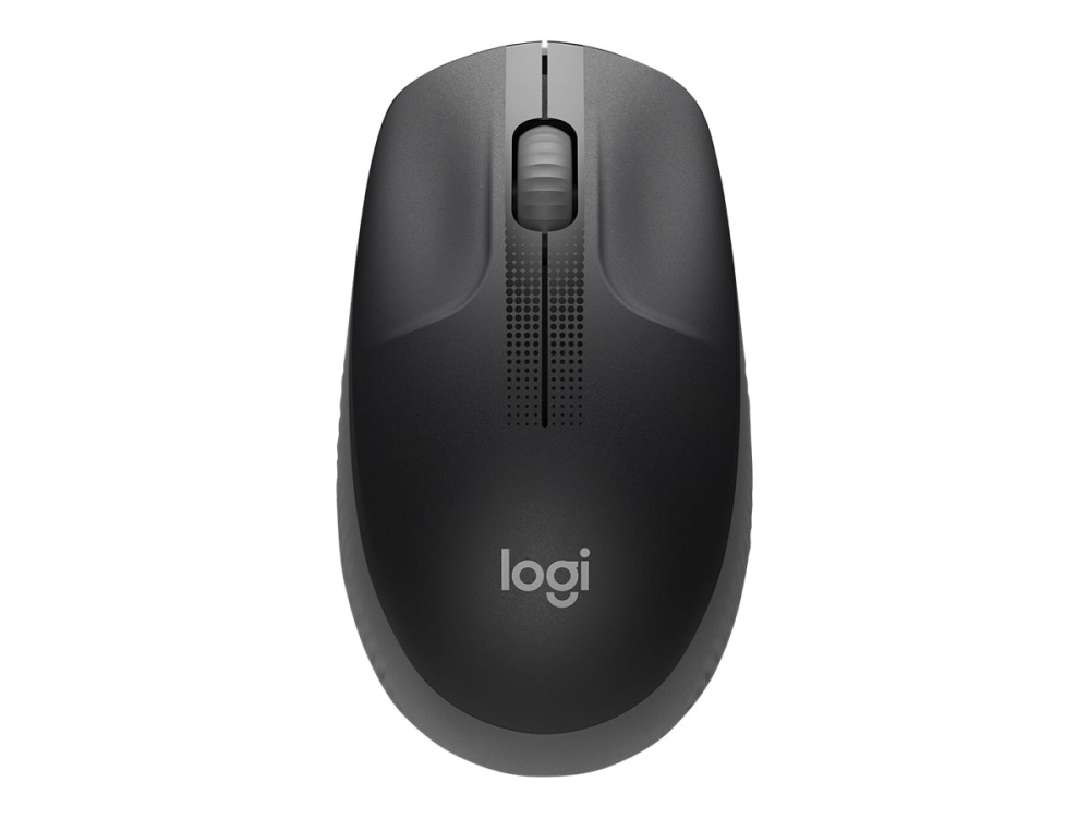 Logitech M190 Wireless Mouse – 1000 DPI, Full‑Size, Charcoal [2]