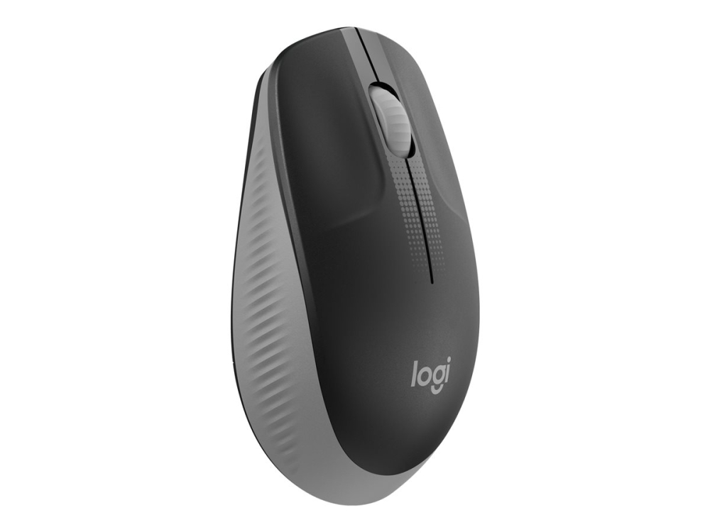 Logitech M190 Wireless Mouse – 1000 DPI, Full‑Size, Mid Grey [4]