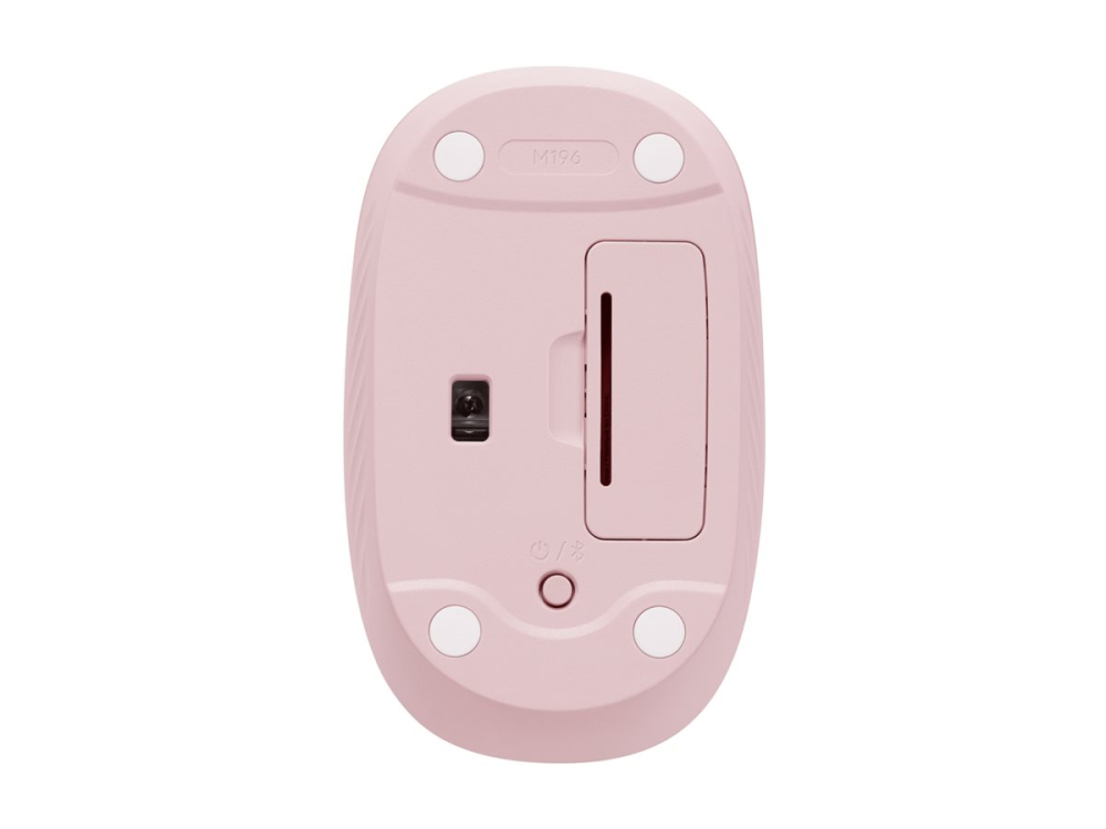 Logitech M196 Bluetooth Rose – Mouse Wireless 4000 DPI, SilentTouch [5]