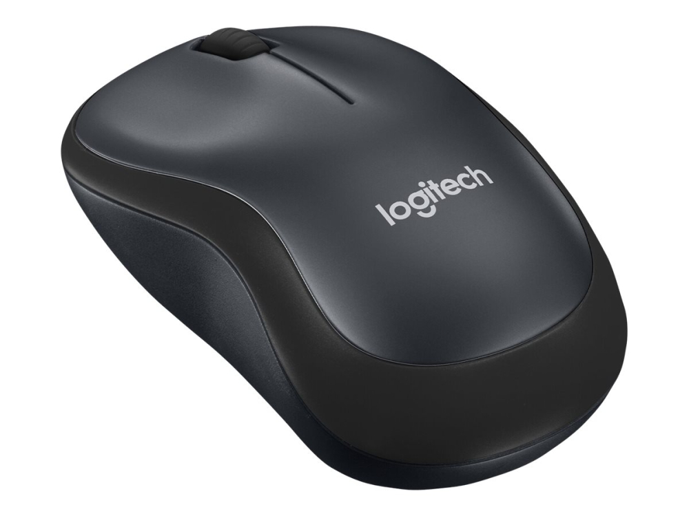 Logitech M220 Silent – Mouse Wireless 2.4 GHz, SilentClick, Charcoal [2]