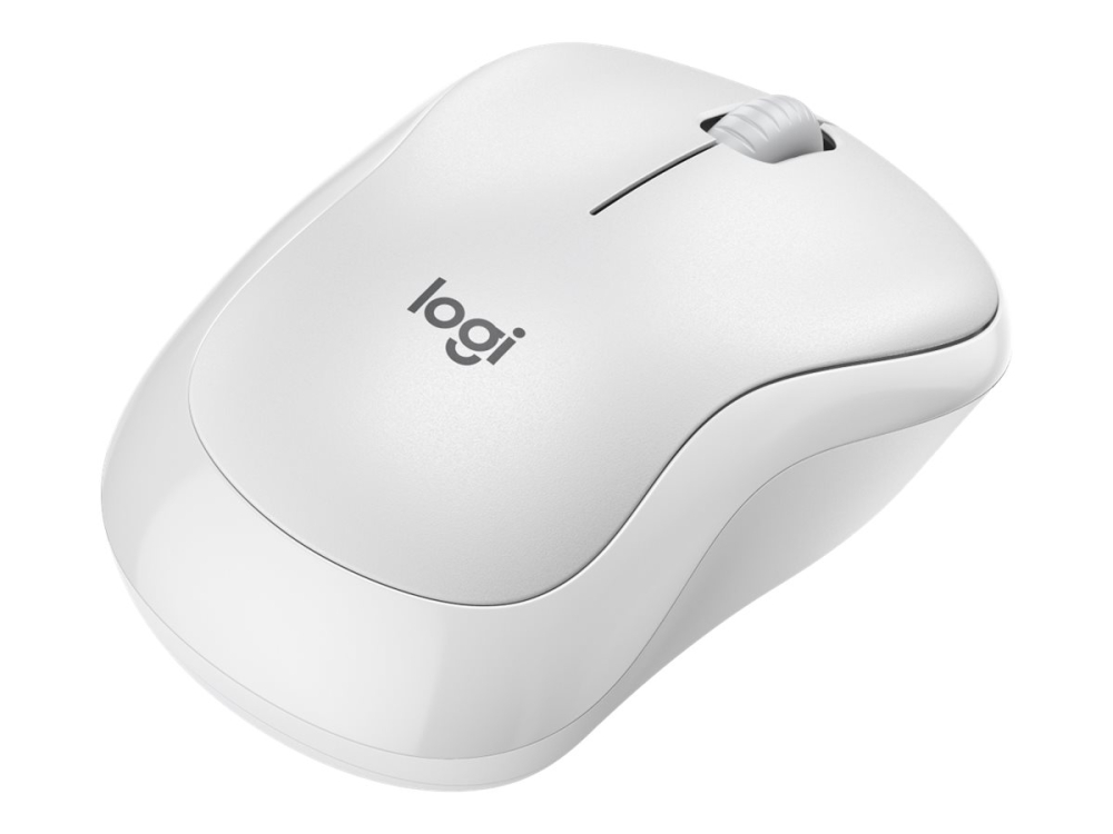 Logitech M240 Silent – Mouse Wireless Bluetooth 4000 DPI, SilentTouch, Off‑White [5]