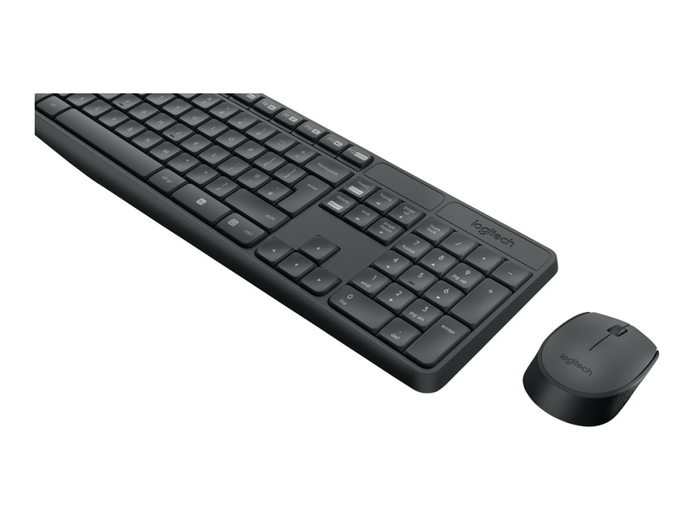 Logitech MK235 – Tastatură + Mouse Wireless, US Intl, Grey [3]