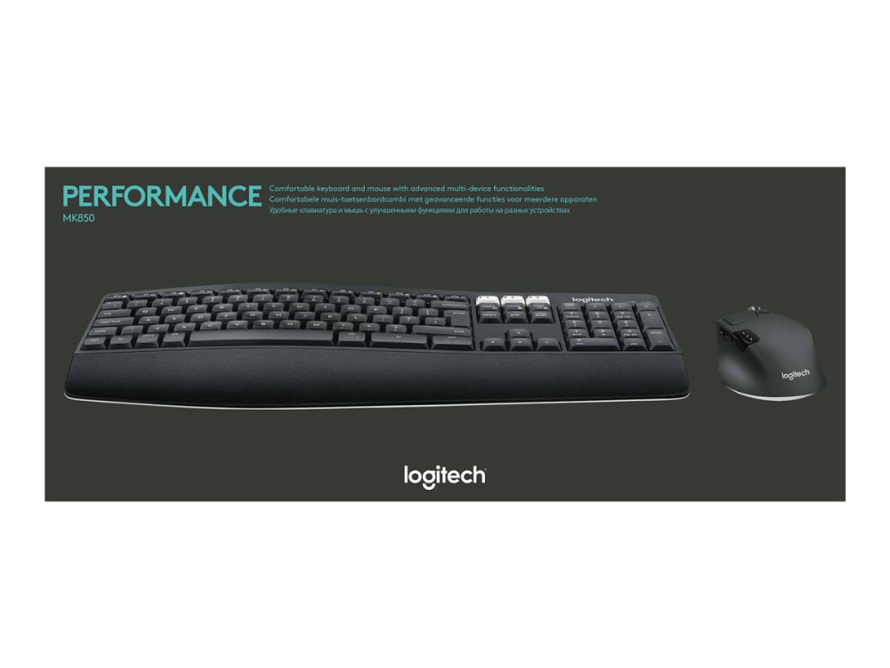 Logitech MK850 Performance – Wireless Keyboard & Mouse Combo, Bluetooth/2.4GHz, US Intl [5]