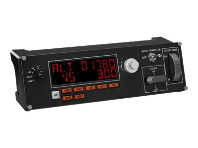 Logitech Multi Panel – Autopilot Flight Simulator, LED, USB, PC [4]