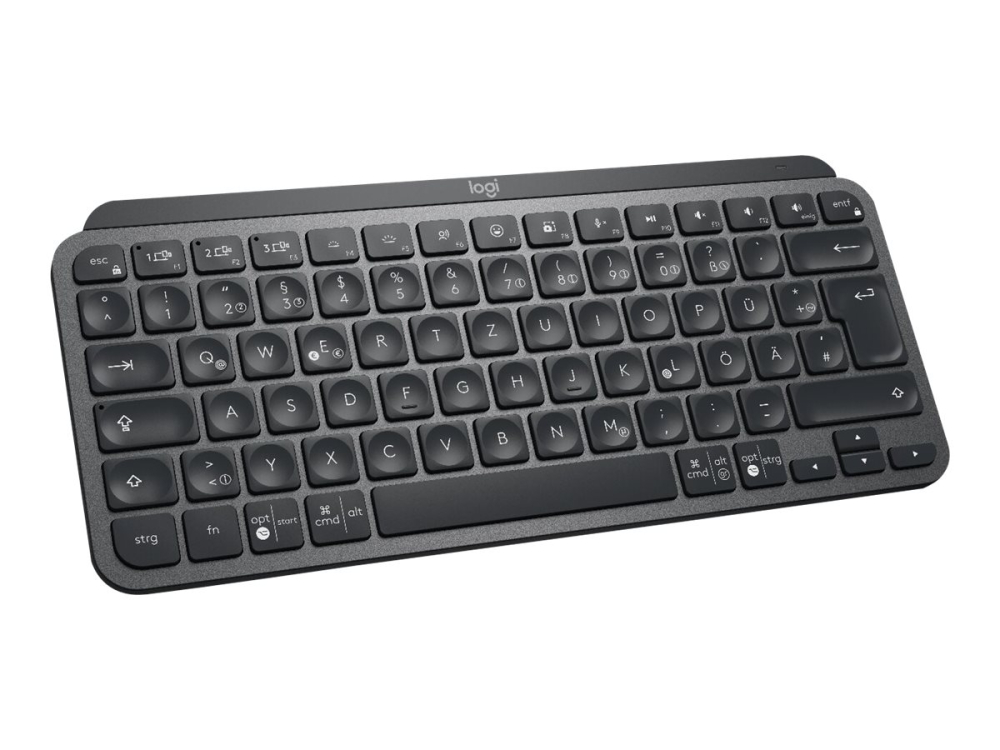 Logitech MX Keys Mini – Tastatură Wireless Iluminată, QWERTY US Intl, Graphite [2]