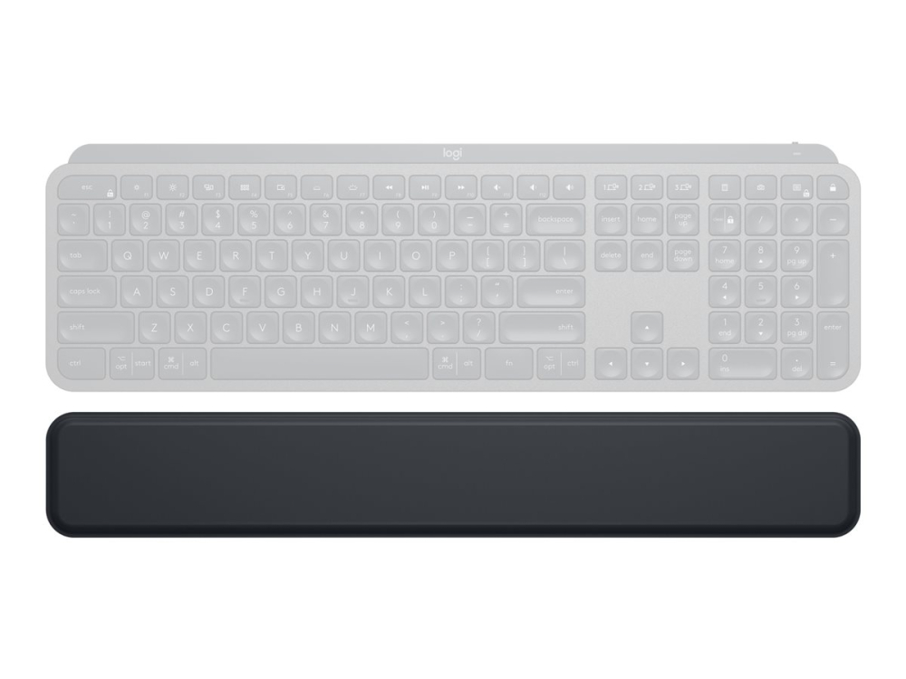 Logitech MX Palm Rest – Wrist Rest Grey, Memory Foam, 956‑000001 [5]