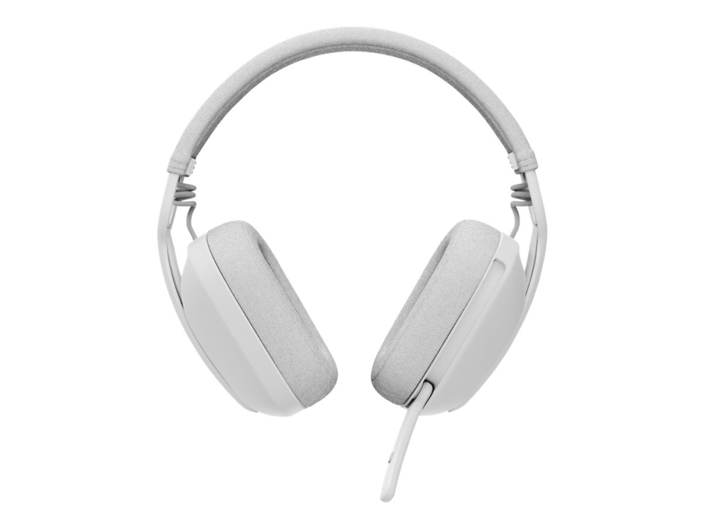 Logitech Zone Vibe 100, Headset Wireless Bluetooth, Over-Ear, Off-White [4]