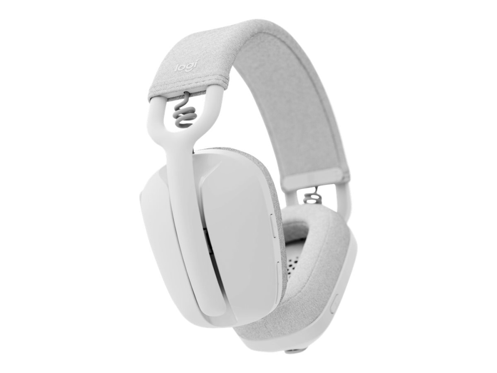 Logitech Zone Vibe 100, Headset Wireless Bluetooth, Over-Ear, Off-White [6]