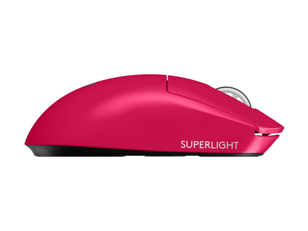 Logitech Pro X Superlight 2 Magenta Wireless Gaming Mouse Front View [2]