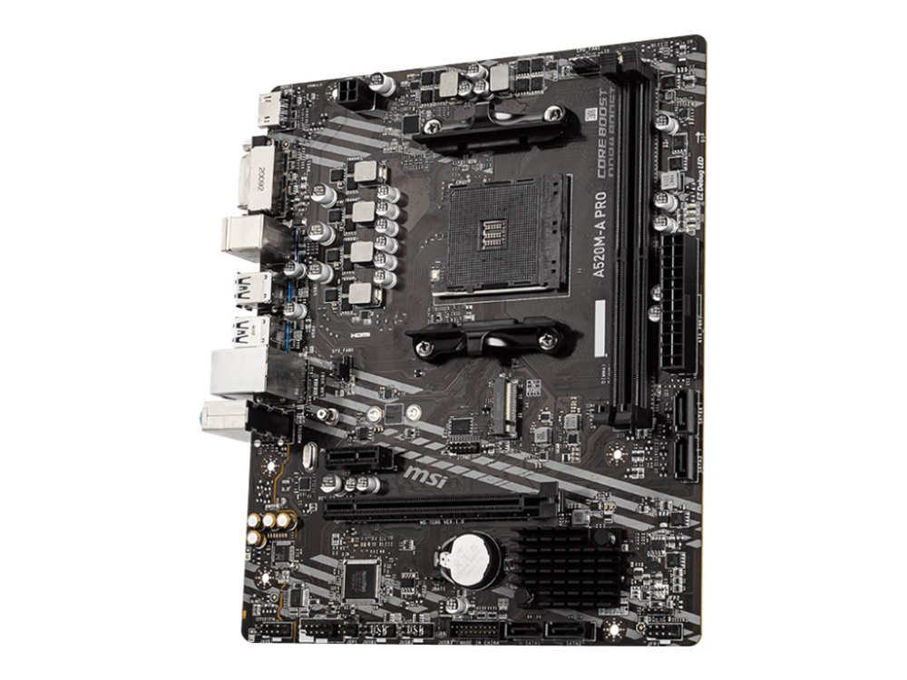 MSI A520M-A PRO AM4 microATX Motherboard [4]