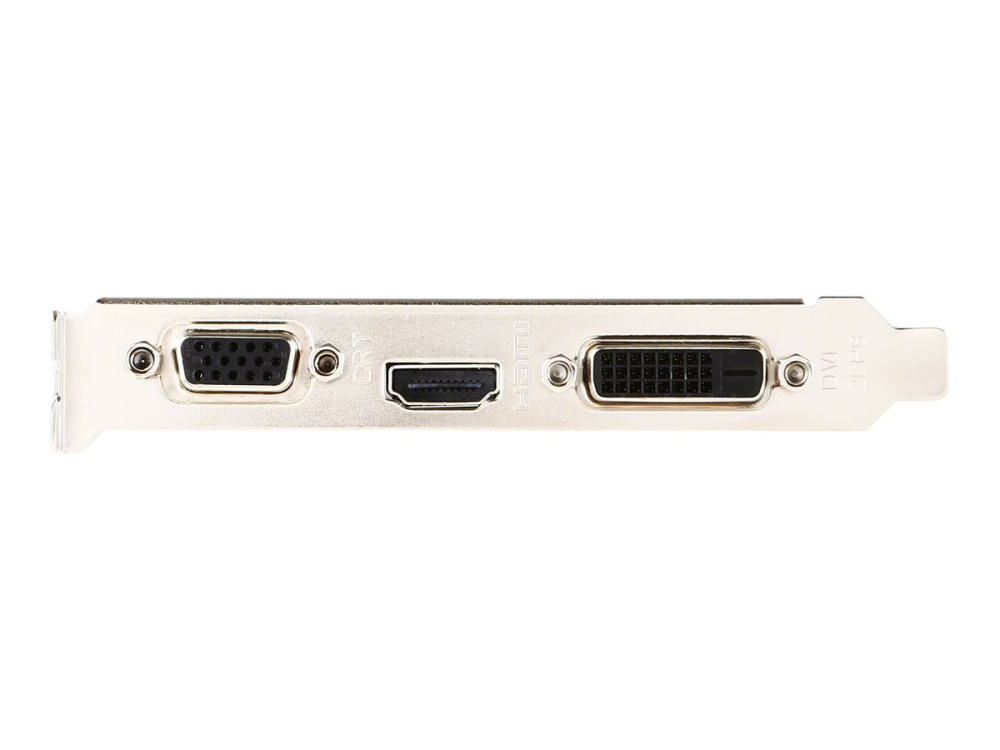 MSI GeForce GT 710 2GD3H LP Low Profile GPU Front View [4]