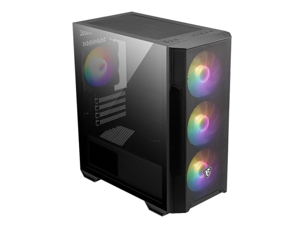 MSI MAG Forge M100R Mini Tower Case Front View [4]