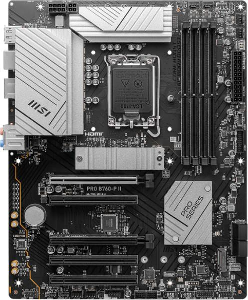 MSI PRO B760‑P II – LGA1700, DDR5, ATX, 2×M.2, HDMI, DP [2]