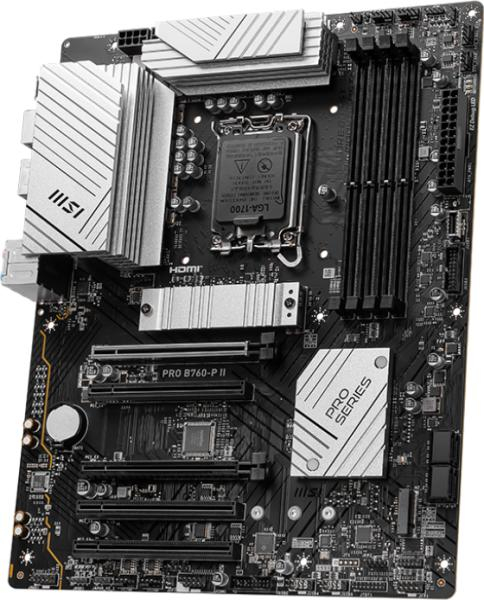 MSI PRO B760‑P II – LGA1700, DDR5, ATX, 2×M.2, HDMI, DP [3]