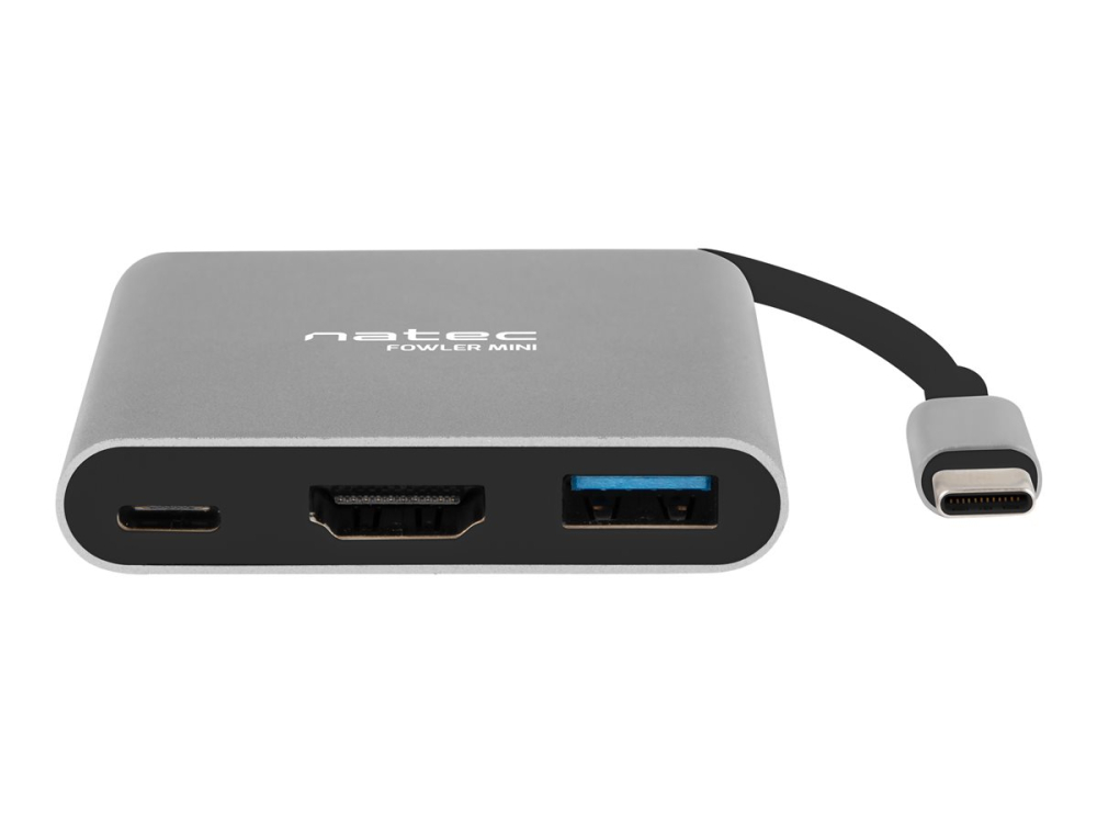 NATEC multi port Fowler USB-C pd. USB 3.0. HDMI 4K [2]
