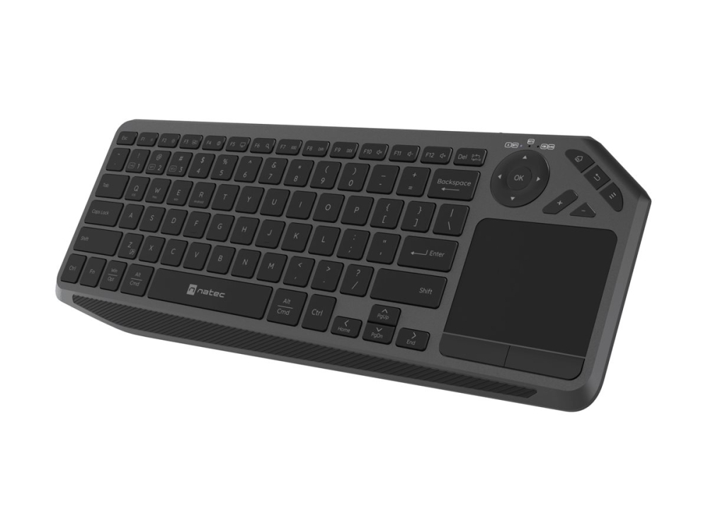 NATEC Turbot 2 – Tastatură wireless BT + 2.4 GHz, touchpad, 75% [2]