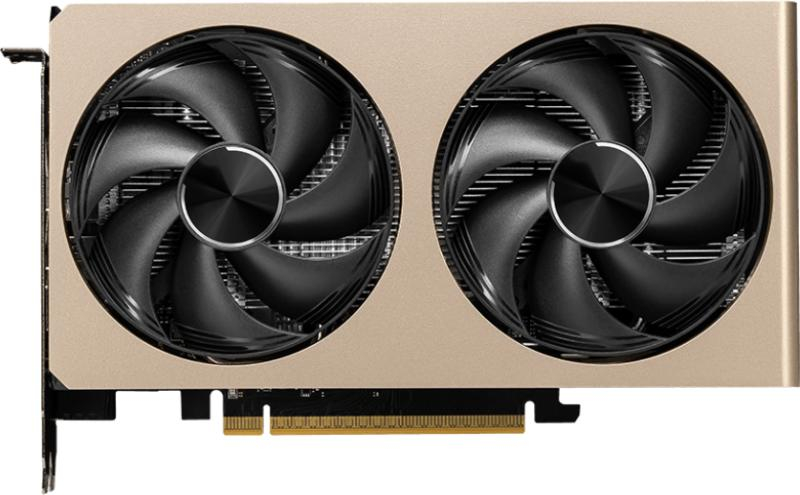 MSI GeForce RTX 5060 8GB Inspire 2X OC Graphics Card Front View [2]