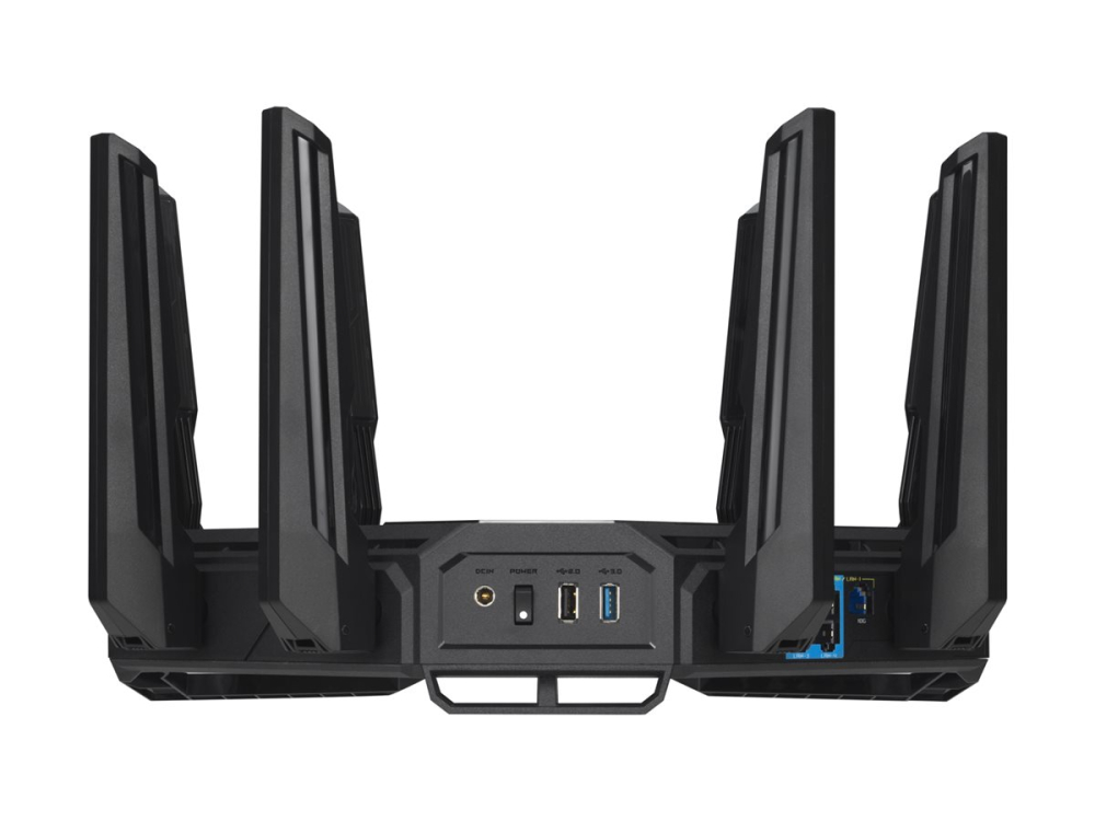 ASUS ROG Rapture GT‑BE98 Wi‑Fi 7 Gaming Router Front View [7]