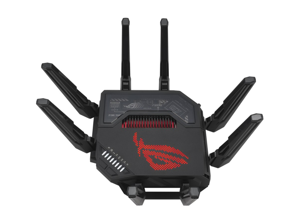 ASUS ROG Rapture GT‑BE98 Wi‑Fi 7 Gaming Router Front View [3]