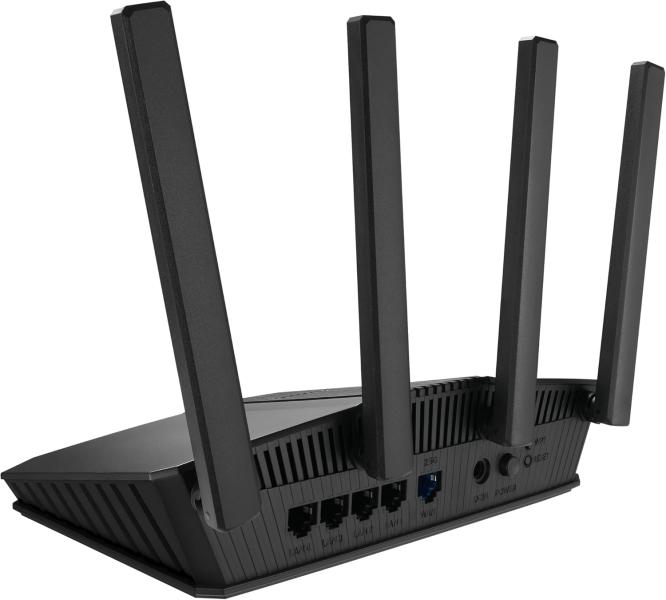 ASUS RT‑BE55 BE3600 Dual‑Band Wi‑Fi 7 Router Front View [3]