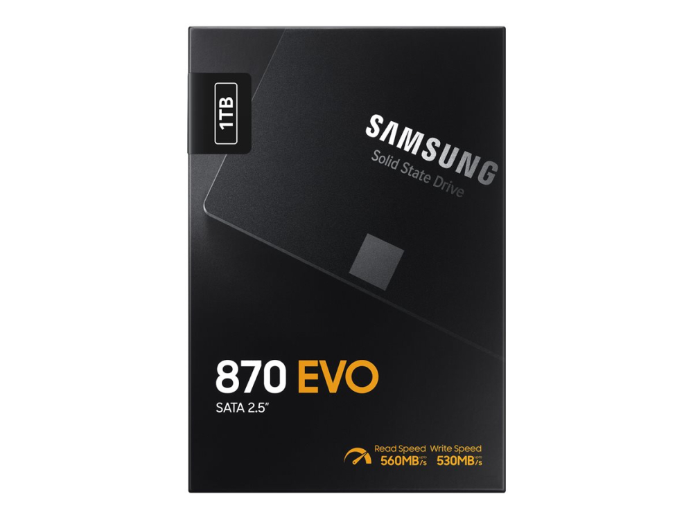 Samsung 870 EVO 1TB – SSD 2.5" SATA III, 560/530 MB/s [6]