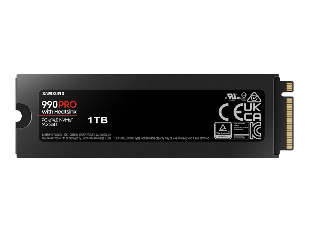 SAMSUNG 990 PRO SSD 1TB M.2 NVMe PCIe 4.0 Heatsink [3]