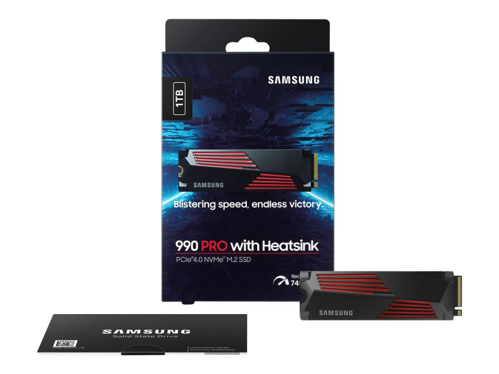SAMSUNG 990 PRO SSD 1TB M.2 NVMe PCIe 4.0 Heatsink [4]