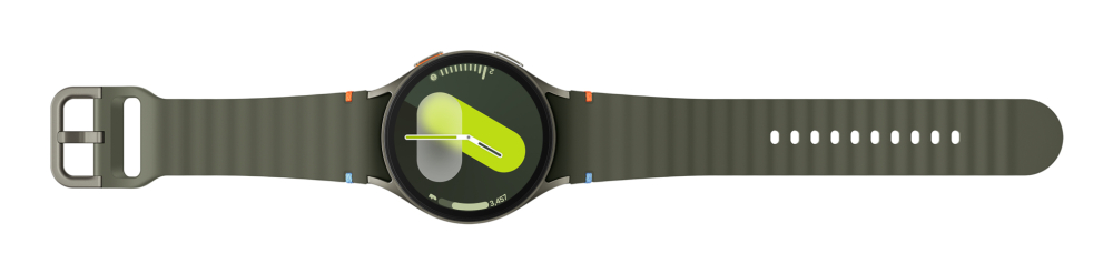 Samsung Galaxy Watch7 44mm Green – AMOLED 1.47", GPS dual‑band, 5ATM [6]
