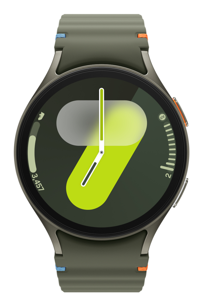 Samsung Galaxy Watch7 44mm Green – AMOLED 1.47", GPS dual‑band, 5ATM [2]