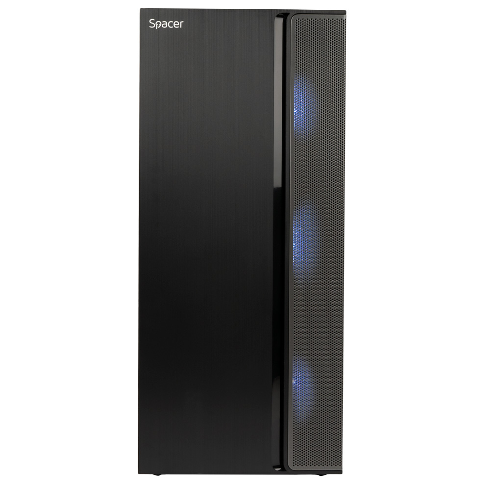 Spacer ICE‑HERO – Carcasă Gaming ATX, 6× ventilatoare, sticlă securizată [3]