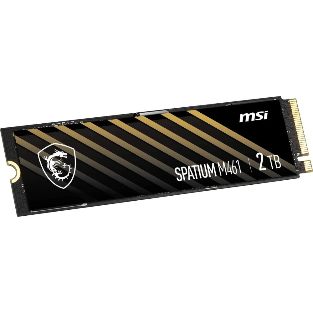 MSI Spatium M461 2TB PCIe 4.0 NVMe M.2 2280 Front View [2]