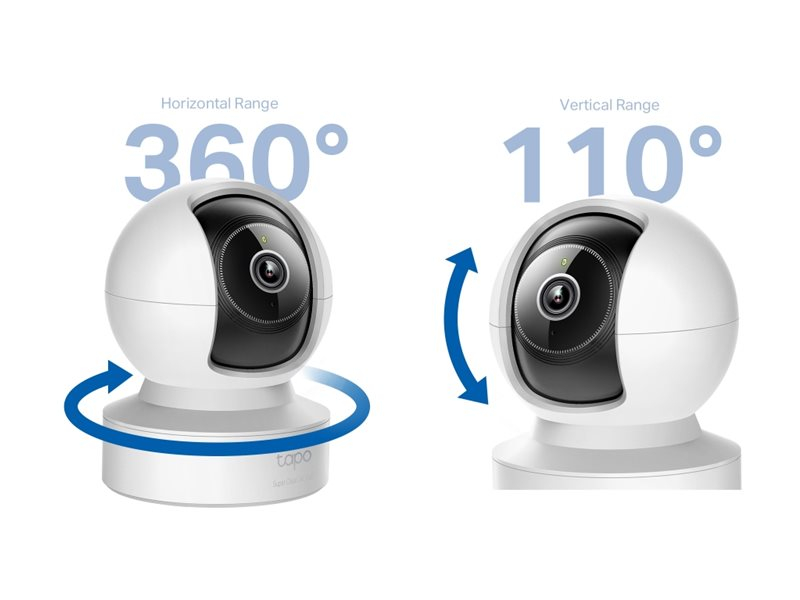 TP‑LINK Tapo C232 – Cameră Wi‑Fi Pan/Tilt 3K 5MP, AI Detection [4]
