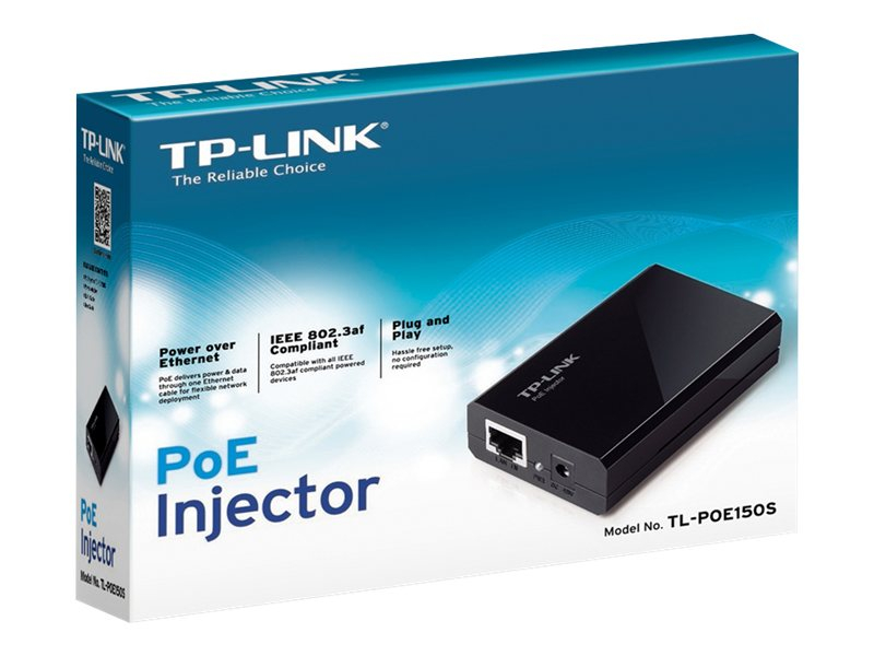 TP-LINK TL-POE150S PoE Injector IEEE 802.3af, 48V, Plug-and-Play [5]