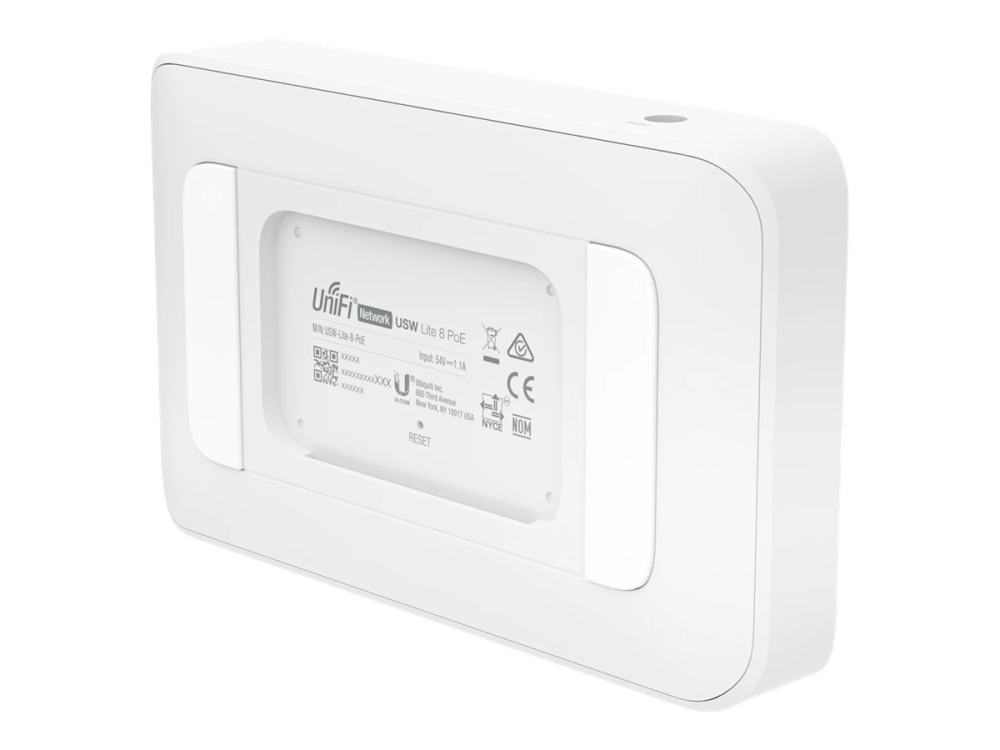 Ubiquiti USW‑Lite‑8‑PoE – Switch 8× Gigabit, 4× PoE+, 52W [6]