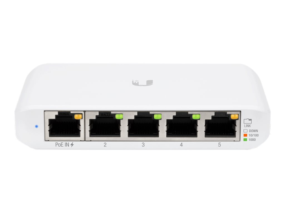 Ubiquiti USW‑Flex‑Mini – Switch Managed 5× Gigabit, PoE In, USB‑C [3]