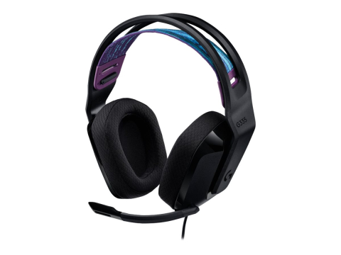 Căști Gaming & Consumer - Logitech G335 – Căști Gaming Wired 3.5 mm, 240 g, Black