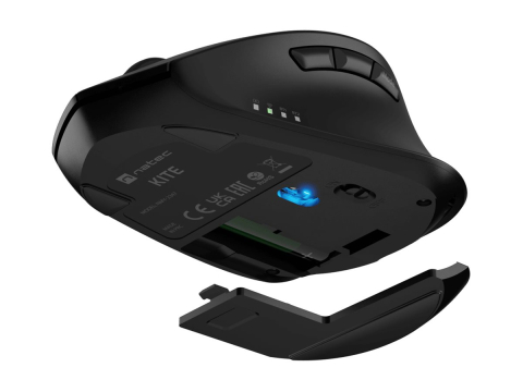 NATEC Kite – Mouse Wireless 4000 DPI, Silent, Tilt Wheel, Black [2]