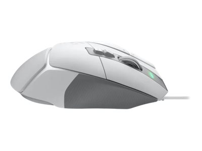 Logitech G502 X White Wired Gaming Mouse Front View [1]