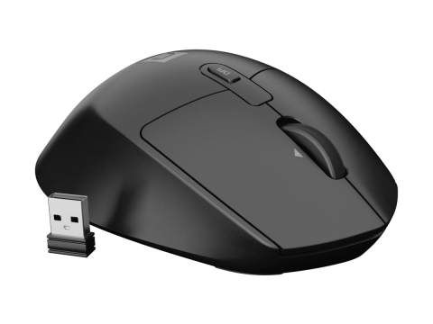 NATEC Kite – Mouse Wireless 4000 DPI, Silent, Tilt Wheel, Black [6]