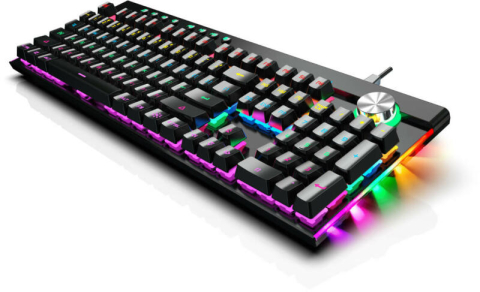 Tastaturi cu Fir - A4TECH Bloody S98 – Tastatură gaming 106 taste, RGB, USB, Naraka Edition