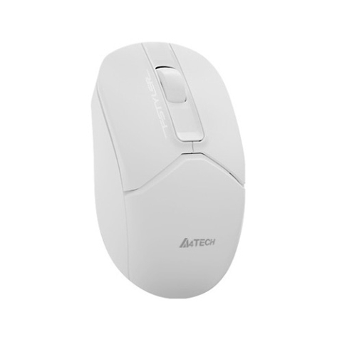Mouse wireless - A4TECH FG12‑W – Mouse wireless 2.4 GHz, optic 1200 DPI, alb