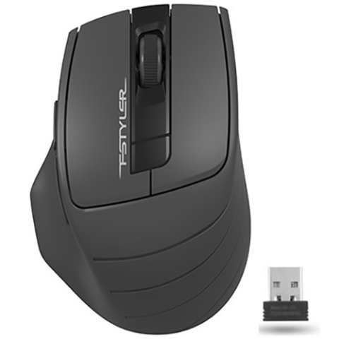 Mouse wireless - A4TECH FG30 Grey – Mouse gaming wireless 2.4 GHz, optic 2000 DPI