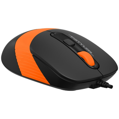 A4TECH FM10 Orange – Mouse cu fir USB, optic 1600 DPI [3]