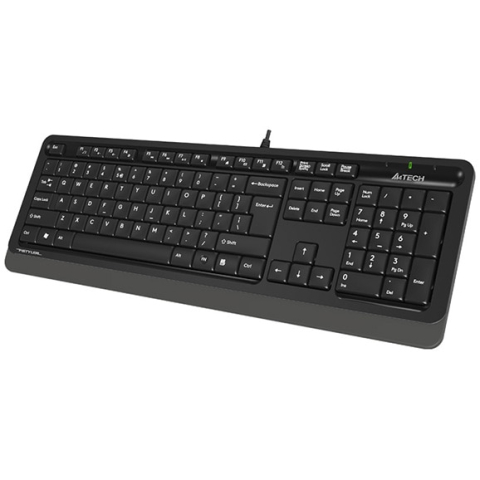 A4TECH Fstyler FK10 Grey – Tastatură cu fir, 104 taste, USB [1]