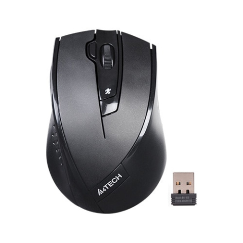 Produs Nou - A4TECH G9‑730FX‑BK – Mouse wireless 2.4 GHz, optic 2000 DPI, 5 butoane