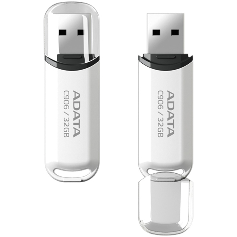 ADATA AC906 32GB – USB 2.0, cu capac, argintiu [1]