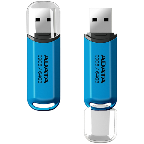 ADATA AC906 64GB – USB 2.0, cu capac, albastru [1]